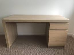 Malm deskverified buyerexactly as i required for home use. Ikea Malm Desk White Stained Oak In Shanklin Expired Wightbay