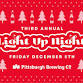 3rd Annual Light Up Night event in Creighton, PA