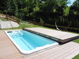 Roller Deck Rolling Pool Cover Riptide Pools Pool Cover Outdoor Renovation Wood Pool Deck