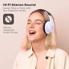 Amazon.com: PowerLocus Auriculares Bluetooth sobre la oreja, auriculares  inalámbricos estéreos plegables inalámbricos y con cable con micrófono  integrado, micro SD/TF, FM para iPhone/Samsung/iPad/PC : Electrónica