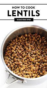 How To Cook Lentils Recipe And Tips Gimme Some Oven Recipe Lentil Recipes How To Cook Lentils Lentil Recipes Easy
