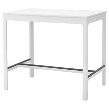 Shop durable tables and comfortable bar chairs! Ekedalen White Bar Table Ikea