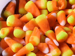 Ingredients sugar, corn syrup, confectioner's glaze (shellac), salt, dextrose, gelatin, artificial flavor, honey, yellow 6, sesame oil, yellow 5, red 3. Candy Corn Is Made Of Several Ingredients Including Corn Syrup