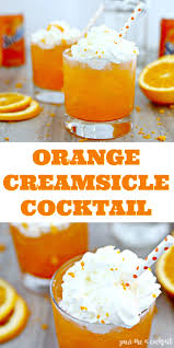 Pour in vodka, add a dash of fantasy, then drink. Orange Creamsicle Cocktail Made With Vanilla Vodka