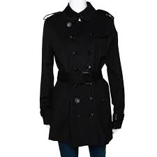 Tolle angebote bei ebay für burberry womens trenchcoat. Burberry Black Double Breasted Belted Trench Coat M Burberry Tlc