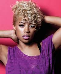 It is the silver hair color tone. Keyshia Cole Hairstyles