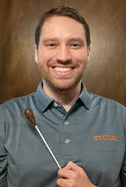 We are very excited to announce our new Assistant Professor of Music and  Director of Bands, Mr. Alexander Scott! 🦅🧡 Mr. Scott is pursuing his  Doctorate of Musical Arts in Conducting, Band,