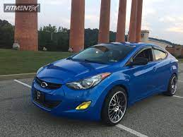 Maybe you would like to learn more about one of these? 2013 Hyundai Elantra Gls With 18x8 5 Str 514 And Yokohama 205x30 On Stock Suspension 313153 Fitment Industries