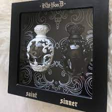 I received a voxbox from influenster to test the new kat von d beauty perfumes saint and sinner.i enjoyed the chance to test these out.i received them right when they were released for purchase on the sephora website so it was nice to have a brand new fragrance before anyone eles.i was a bit. Kat Von D Makeup Exclusive New Kat Von D Perfume Set Saint Sinner Poshmark