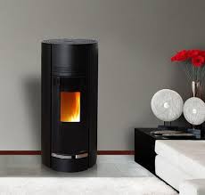 Poele a granule en fonte. Poele A Granules Turbo Fonte Vox R 9kw