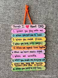 Father S Day Gift Idea Top 10 Things I Love About Dad Diy Father S Day Crafts Diy Father S Day Gifts From Baby Fathers Day Gifts