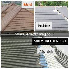 Genteng keramik kanmuri espanica natural: Jual Genteng Kanmuri Full Flat Di Lapak Lafla Genteng Bukalapak