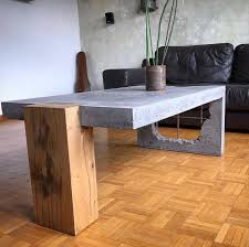 Concrete And Wood Coffee Table Show Your Work Email For Features Artisanborn Artisanborn Raw Furniture Coffee Table Wood Concrete Furniture
