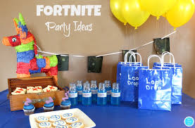 Bandage race teams of 3 race to bandage one of their teammates with 2. Fortnite Party Ideas Desserts Decorations And Fun