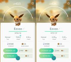 Can Someone Explain These Eevee To Me How Can One Be Lower