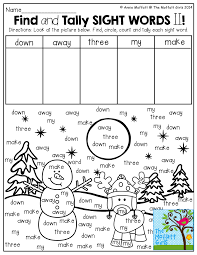 Find And Tally Sight Words From The Picture What A Fun And Effective Way To Work On Sight Word Recognition Sight Words Kindergarten Words Sight Words