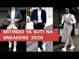 Mishono mikali ya kisasa ya vitenge/ magauni mazuri ya kitenge/ankara stylish dresses. Mitindo Ya Suti Na Sneakers Kali Za Kiume 2020 Youtube