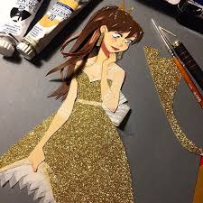 Instagram Photo By Pernille Orum Nov 1 2015 At 8 06pm Utc Paper Clip Art Cute Art Paper Artwork