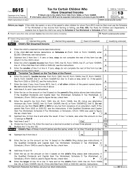 Be sure to use the qualified dividends and capital gain tax worksheet found in the instructions for form 1040 to calculate the tax on qualified dividends at the preferred tax rates. Form 8615 Office Depot