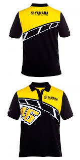 100 Cotton Valentino Rossi Vr46 For Yamaha Heritage Polo Shirt Racing Team Moto Gp Motorcycle T Shirt Valentino Rossi Motorcycle Tshirts Motogp