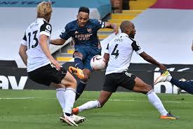 Eddie nketiah (arsenal) right footed shot from very close range to the bottom fulham's areola earned them a point in the end. Arsenal Beat Fulham