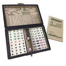Disfruta de este juego en mesa. Mini Raro Juego De China 144 Piezas Conjunto De Mah Jong Portatil Retro Mahjong Caja Majiang Ebay