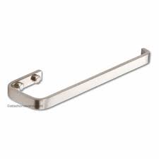 Or invest in small towel holders for hand towels and face cloths. Atlas Homewares Solange Bath Collection Hand Towel Holder In Brushed Nickel Direct Door Hardware