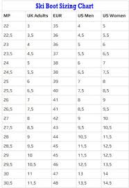 52 Explicit Fischer Ski Boots Sizing Chart