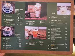 Option (3) taxi all the way. Cong Caphe Menu Picture Of Cong Caphe Malaysia Kuala Lumpur Tripadvisor
