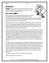 Reading Analysis Worksheets