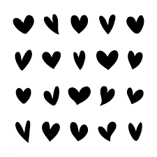 Collection Of Illustrated Heart Icons Free Image By Rawpixel Com Ningzk V Heart Icons Free Graphics Vector Free
