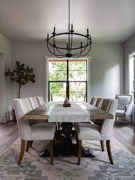 Browse inspirational photos of modern dining rooms. 20 Dining Room Lighting Ideas Dining Room Light Fixtures For Every Style Hgtv
