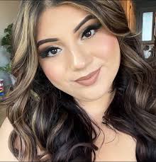 My client all ready for her competition