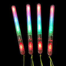 8 Led Glow Sticks Re Usable Flashing Light Stick Glowtopia