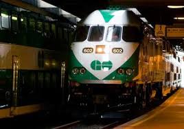 GO Train at Union Station