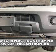 How to Replace Front Bumper 2005-2021 Nissan Frontier
