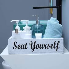 Dream bathrooms start with lowe's. Nice Butt Bathroom Decor Box 2 Sides With Funny Sayings Wooden Toil Wellandstore