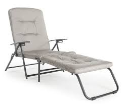 Real Living Gray Padded Folding Lounge Chair | Big Lots