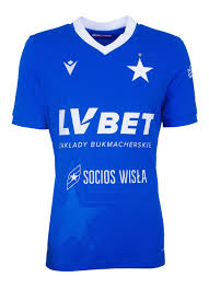 Newsletter, wiadomości sms) przez grupę olx sp. Koszulka Macron Wisla Krakow Niebieska 581304 26 Kraksport