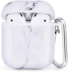 Amazon Com Airpods Case Cagos 3 In 1 Cute Marble Airpods Accessories Protective Hard Case Cover Portable Shockp Protective Cases Case Cover Guys And Girls