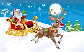 Great prices on decorations, costumes, cards & more seasonal items. Hd Wallpaper New Year Christmas Santa Claus Sleigh Reindeer Winter Wallpaper Hd 2560 1600 Wallpaper Flare