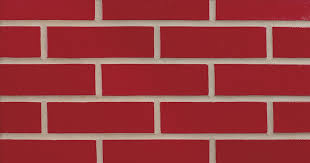 These red bricks are arranged in running bond layout and they are partially covered by excessive cement came from grouts. Cardinal Red Glazed Brick Catalog Glen Gery