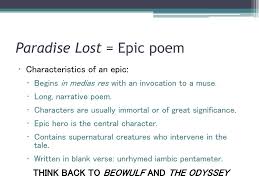 John Milton S Paradise Lost Ppt Download