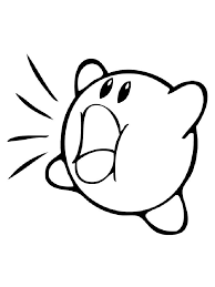 Enemy of mario, the mushroom goomba coloring page printable game. Kirby Coloring Pages Free Printable Kirby Coloring Pages