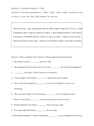 An adverbial clause is a group of words that plays the role of an adverb. Unit 3 Adverbial Clauses Of Time Exercise Linguistic Typology Language Mechanics