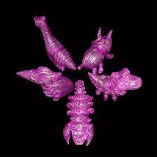This means you can mix it right up, and it's a great flavor. Purple Clear Edition Fossil Pods By James Groman X Toy Art Gallery For Dec 11 Drop