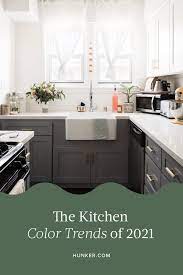 12 Viral Kitchen Color Trends Of 2021 Hunker In 2021 Kitchen Color Trends Kitchen Renovation Inspiration 2021 Kitchen Color Trends