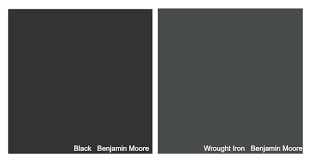Wrought Iron Paint Black Color