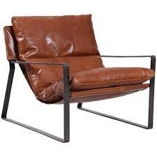 Shop for chair indoor sling online at target. Emmett Leather Sling Chair Dakota Tobacco High Fashion Home