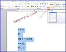 Ini Dia Cara Membuat Titik Titik Secara Otomatis Di Microsoft Word